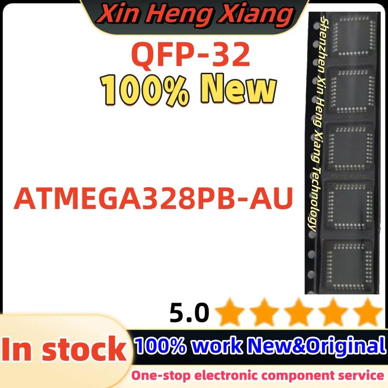 

(5-10pcs) ATMEGA328PB-AU ATMEGA328PB-U MEGA328PB-U QFP-32