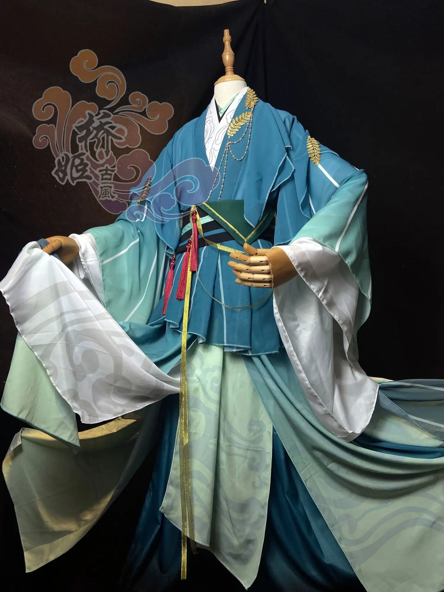 

Code Name: Yuan Chen Deng Cos Suit Hanfu Suit Chen Deng Cosplay Ancient Style Men's Full Set Cosplay Costume Han Fu Halloween