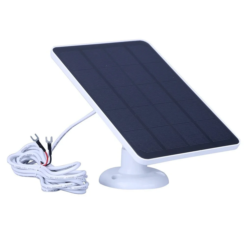 4W Solar Panel for For ring Doorbell 4 3 2 Monocrystalline Module Efficiency 21.8% IP65 175x115x10mm 3 Meter Cable
