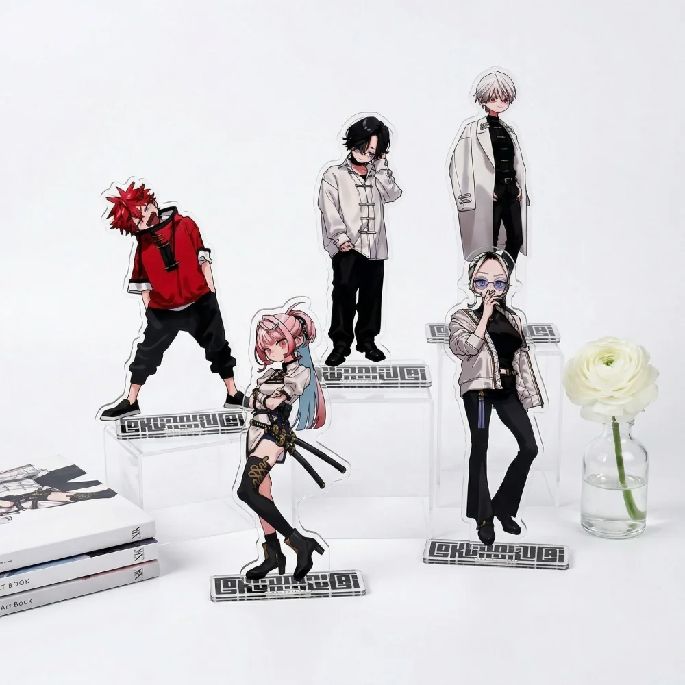 Figura Acrílica de 15 cm del Manga y Anime Gokurakugai, Alma Tao Yomi Nei Jin, Decoración de Escritorio, Colección, Regalo para Fans