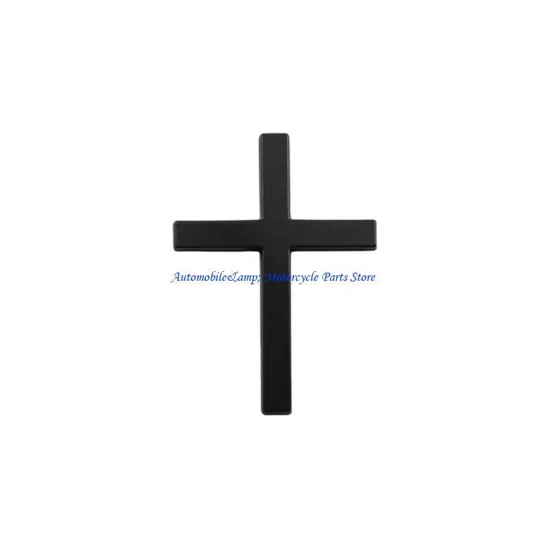 

H7BD 3D Christ Crosses Badge Exterior Decoration Emblems Badges Sticker Decal