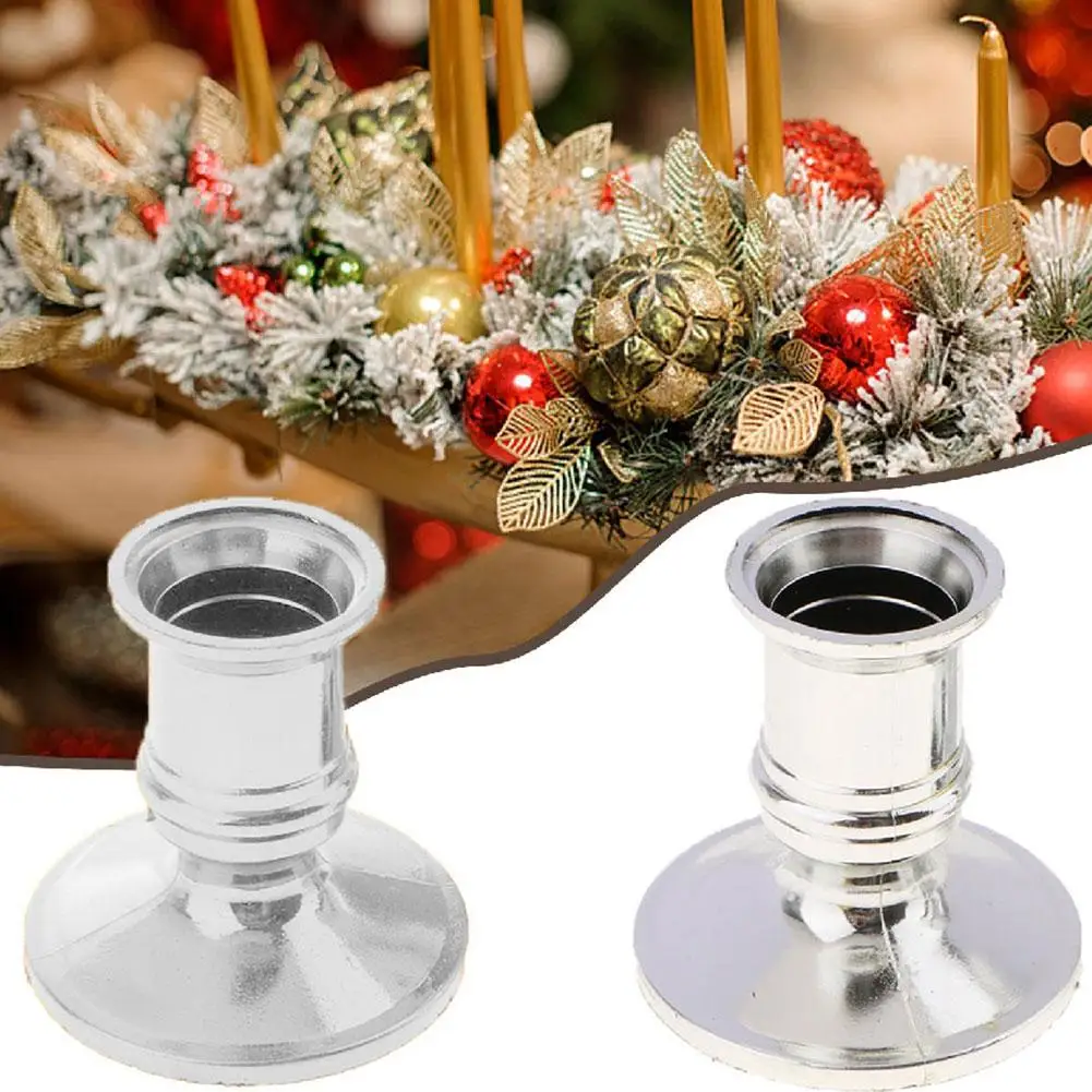 Candle Base Table Decorations Holder Central Ornament Base Party Candlestick Smooth Table Elegant Decoration C3H2