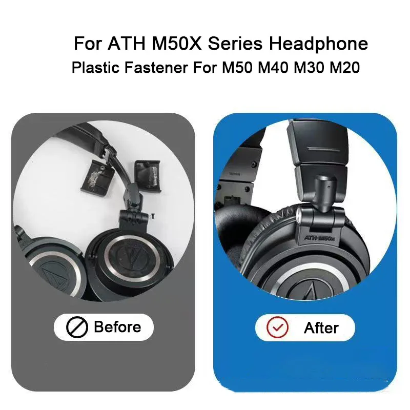 Новая сменная пластиковая застежка на голову для наушников Audio Technica ATH M50X, M40X, M30X, M20X