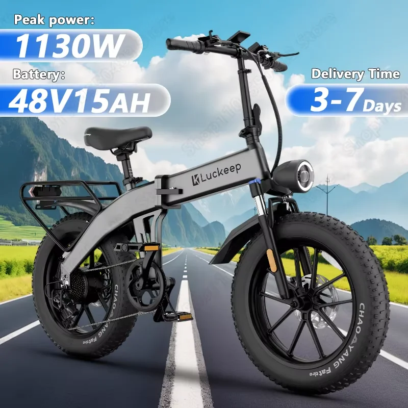 Electric Bike for Adults with 750W Peak, 1500W Motor, 20x4 Fat Tires & App Control – Real-World Experience After 6 Months of Daily Use