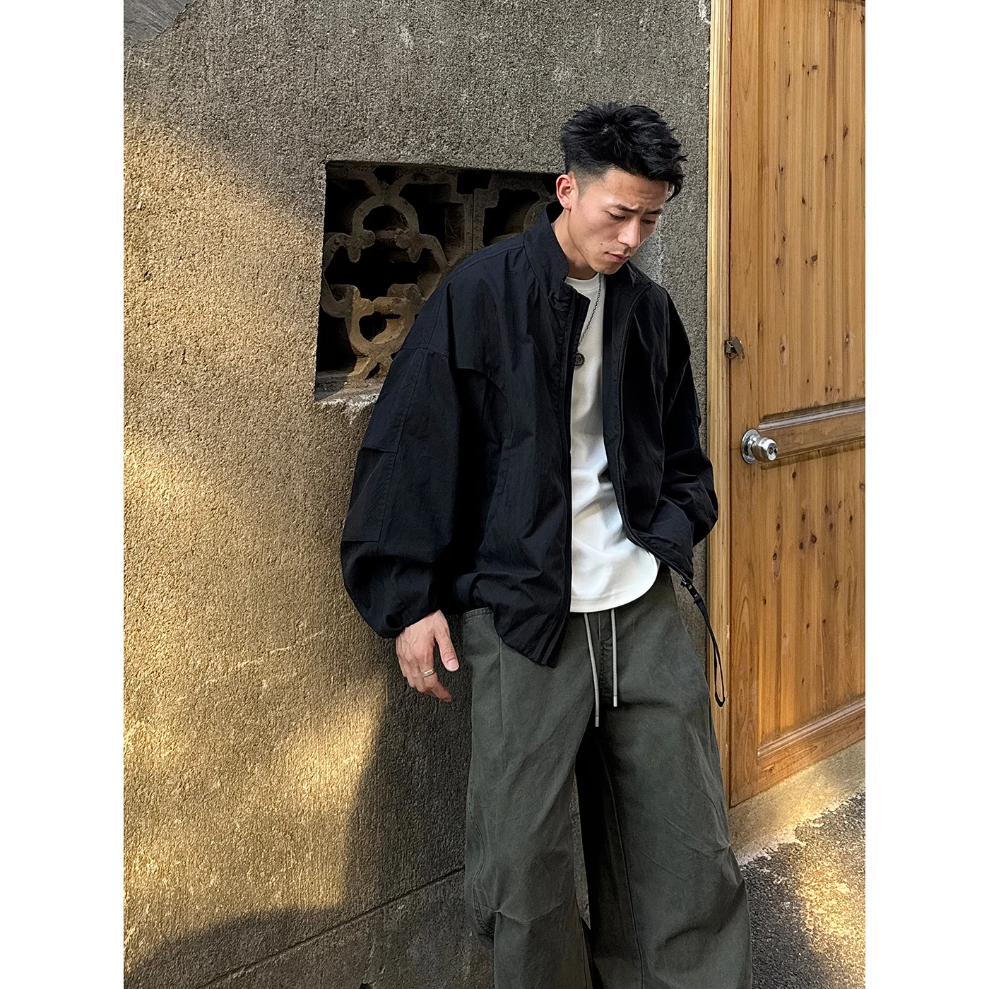 Bla Pilot Jaet Knife  Workwear Pants American Functional Windbreaker Youth Trend Autumn Faion Durable Zipper Closure