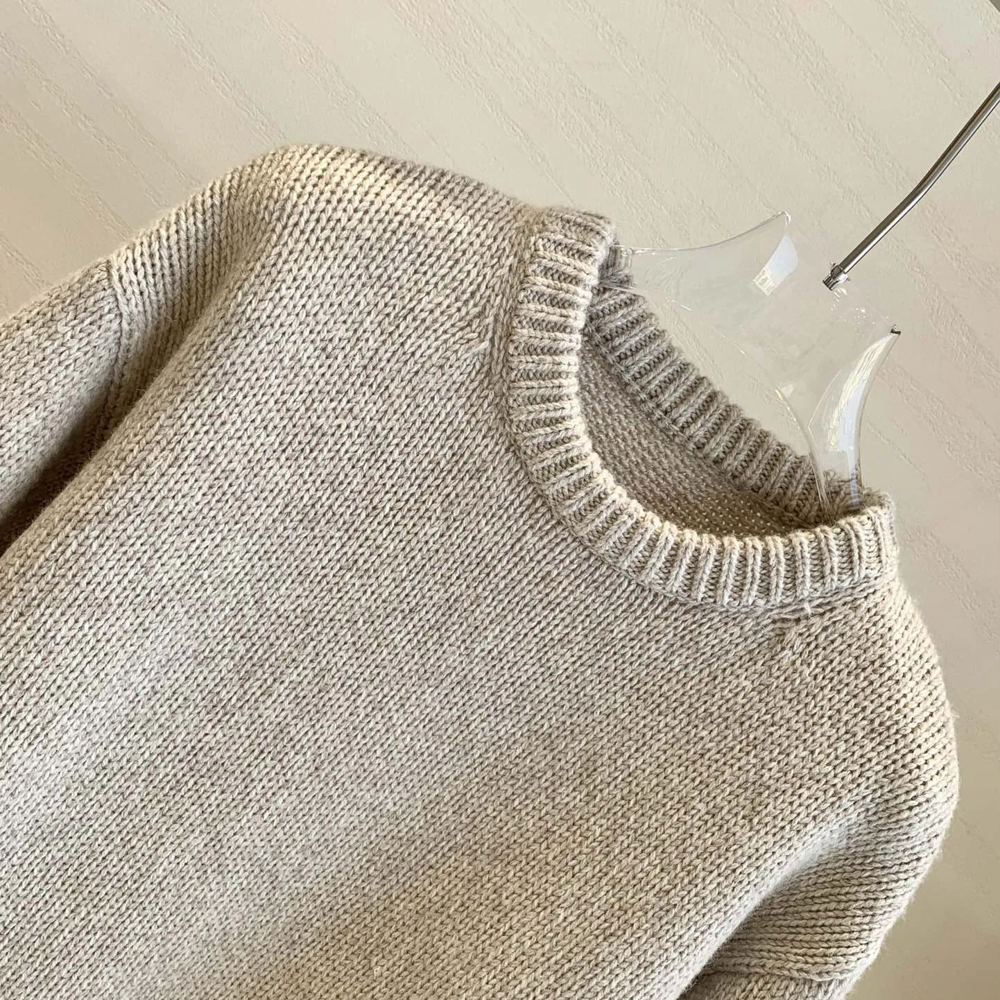 2025 Women's Winter New All-match Wool Blended Thick Sweater