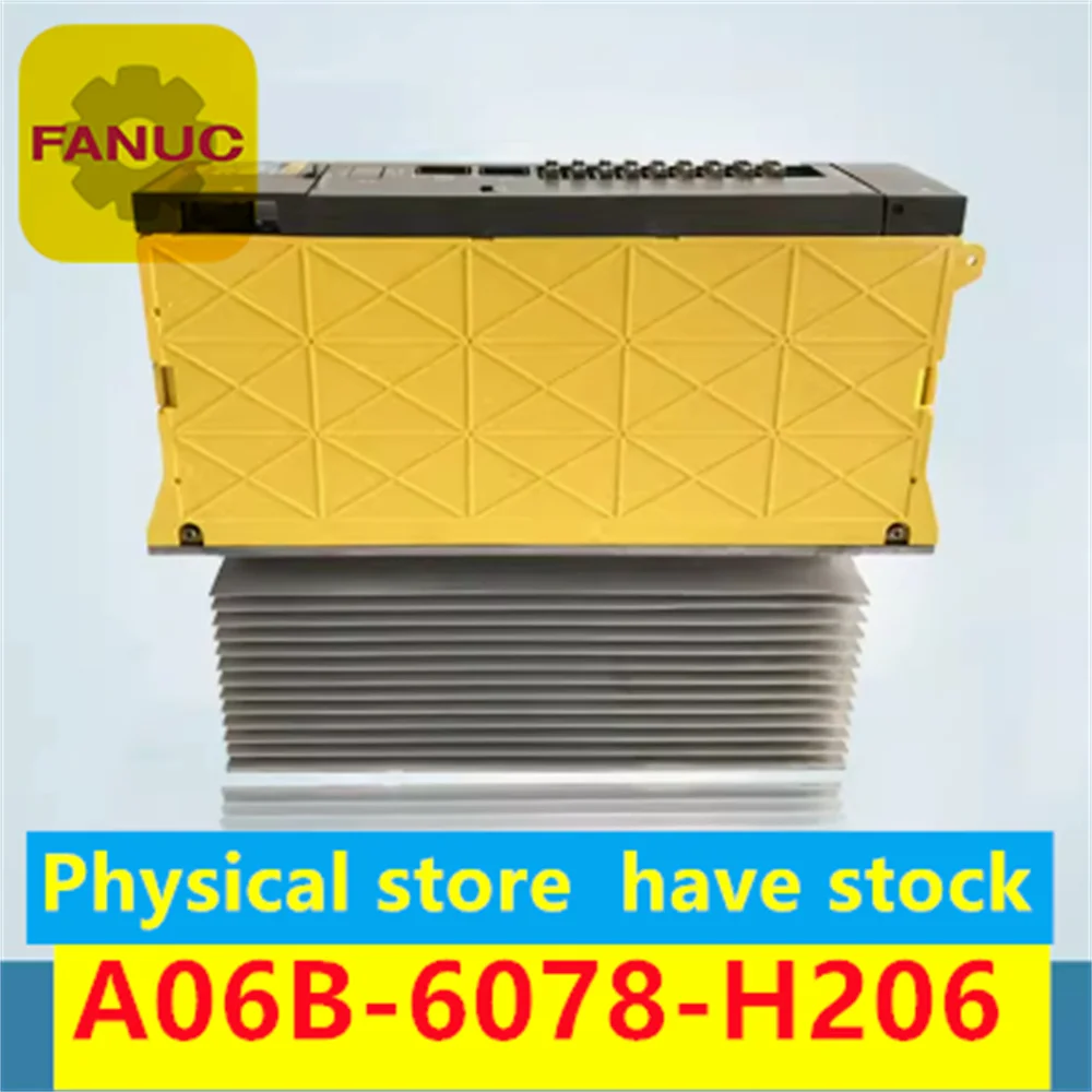 

FANUC A06B-6078-H206#H500 A06B-6078-H106 original servo drive A06B-6078-H206#H500 A06B-6078-H106 physical store spot supply