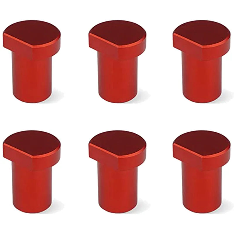 ABYO 6 mandíbulas para fixação de superfície, torno de alumínio para fixação de superfície em mesas com furo de 20 mm