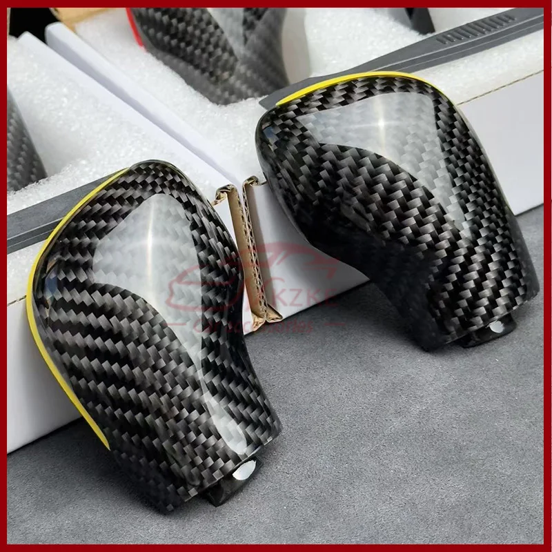 

Upgraded carbon fiber DSG gear knob cover accessories for Volkswagen Golf 7 GTI R Tiguan Passat B7 B8 CC R20 Scirocco Jetta MK6