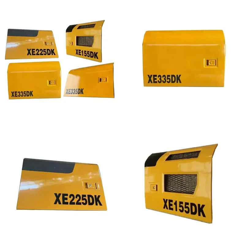 Factory Wholesale XCMG335DK Radiator Door Excavator Parts Excavator Side Door XCMG155DK 225DK 245DK Excavator Door for XCMG