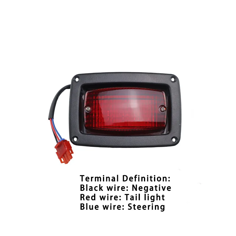 ClubCar DS Golf Cart rear tail light 12V LED excursion sightseeing car brake light turning back light 1017035 indicator lamp