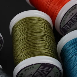 Waxed Thread 0.4/0.5/0.6mm DIY Accessories Leather Craft Sewing Thread Round Waxed Thread Polyester Cord Wax Coated Strings