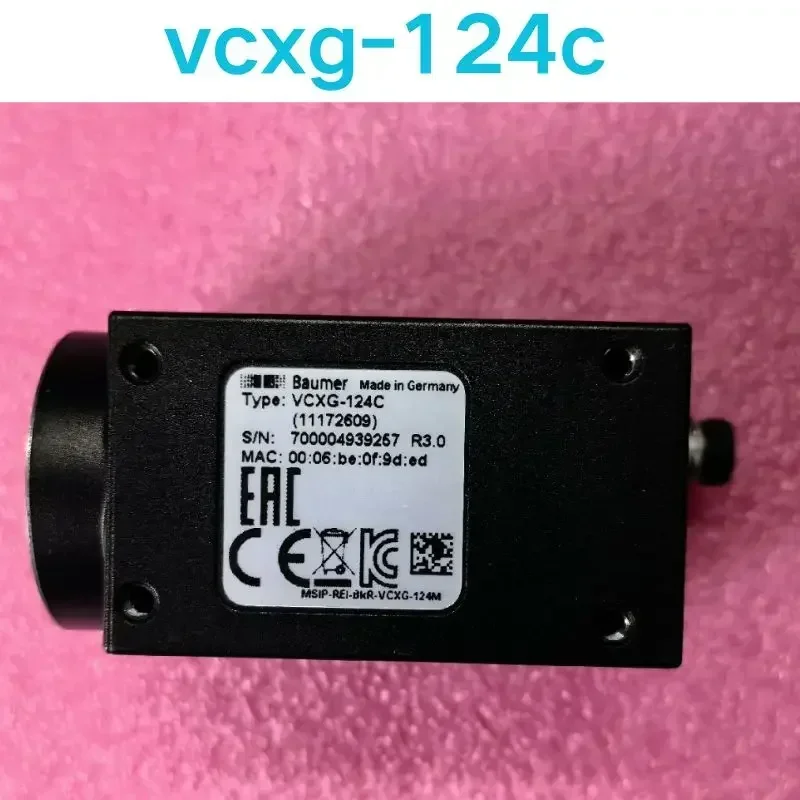 Second-hand test OK Baumer vcxg-124c Ethernet port color industrial camera, 12 million pixels