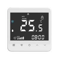 Smart FCU Thermostat Wifi RS485 Modbus 24VDC 0-10V PWM HVAC Controller