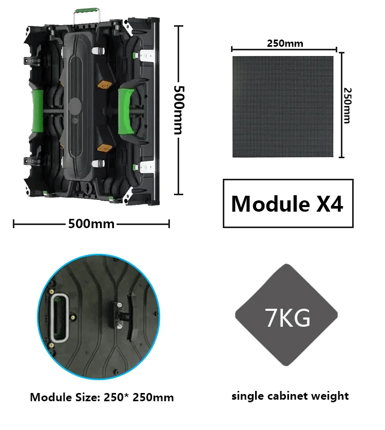 Turnkey Solution  Video Wall P3.9  Display Pixel Outdoor Event  Panel Indoor Stage Led Screen