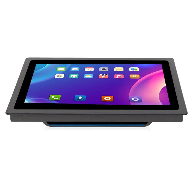 2026 Fanless Flat 15.6 Inch Touch Screen All in One Computer RK3568 A64 RK3288 RK3399 RK3588 Industrial Android Panel PC