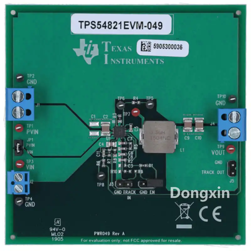 TI original genuine product TPS54821EVM-049 Evaluation Module for TPS54821 Synchronous Step-Down Converter