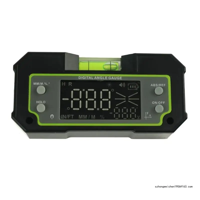 

28GF Gauge DualAxis Inclinometer with Base 4x90° Finder Protractor Data Transfer Measurement Tool