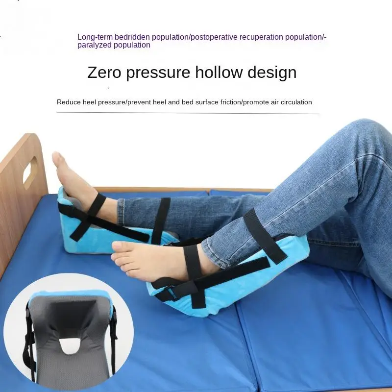 

1Pcs Hemiplegic Bedridden Patients Ankle Prevention Bedsore Cushion Ergonomic Design Hollowed Out Foot Reduce Pressure Cushion