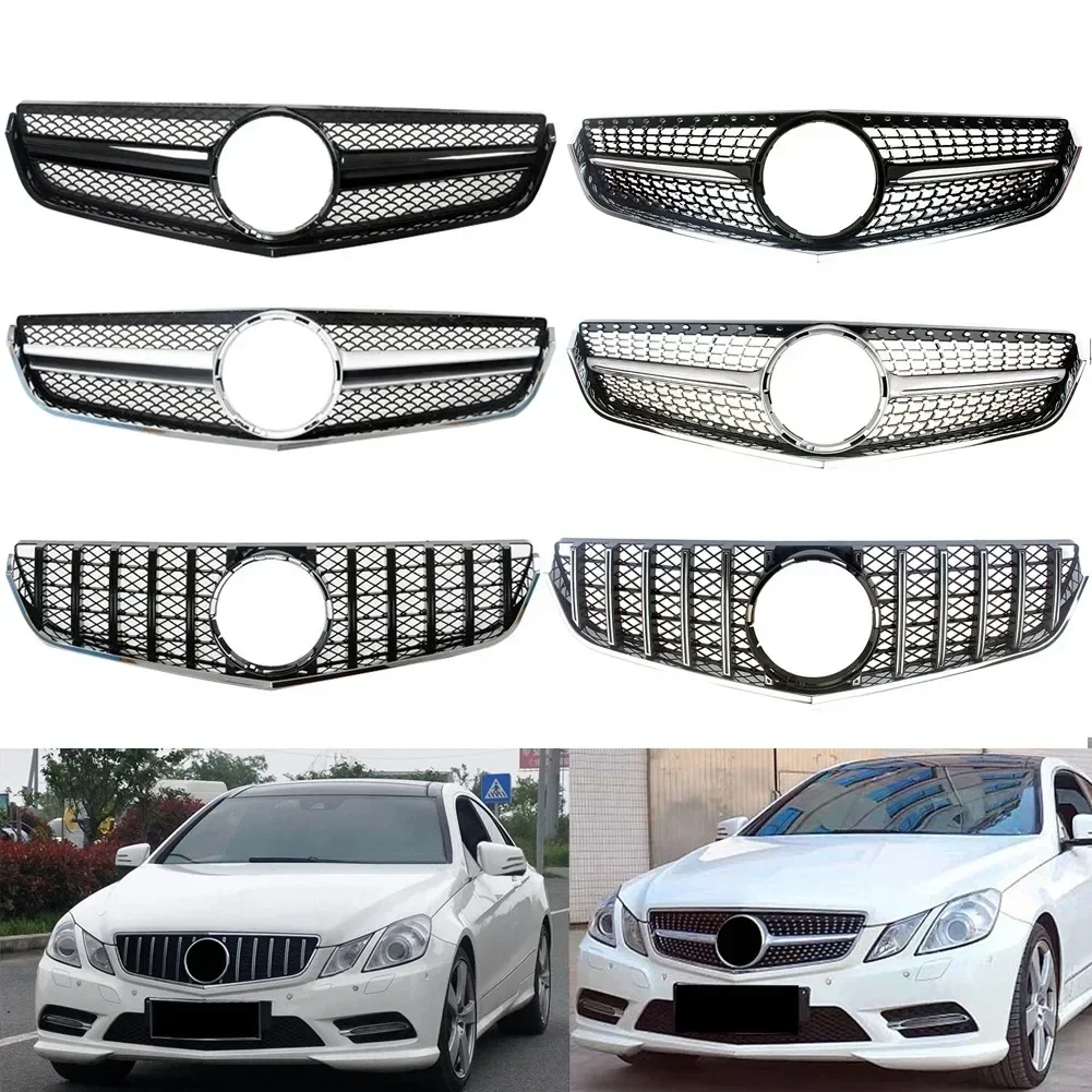 

Car Front Racing Billet Bumper Grille Upper Facelift Grill For Mercedes Benz W207 E-Coupe 2009-2013