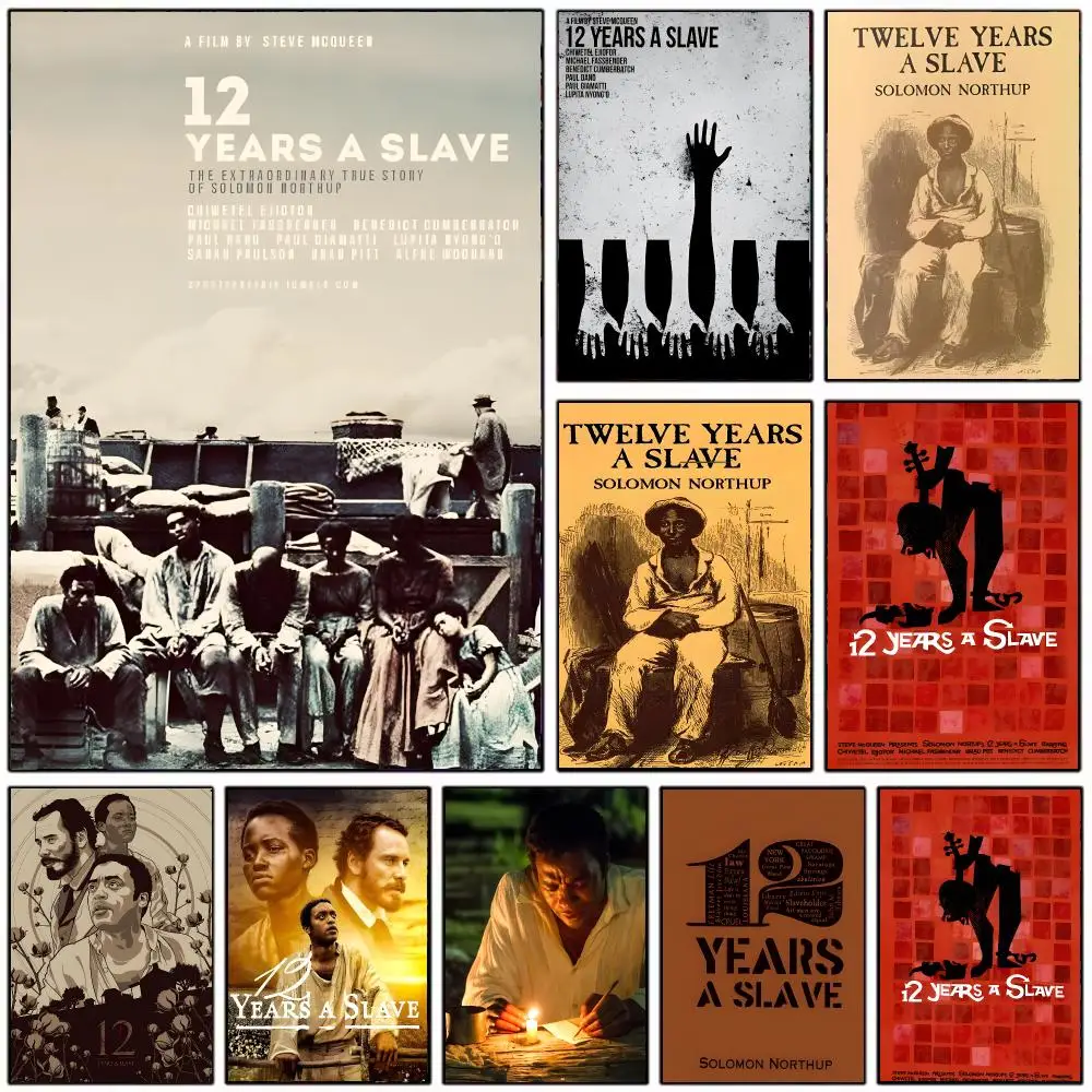 12 Years a Slave Poster Wall Art Print Decorative Mural Home Decor Gift Unframed