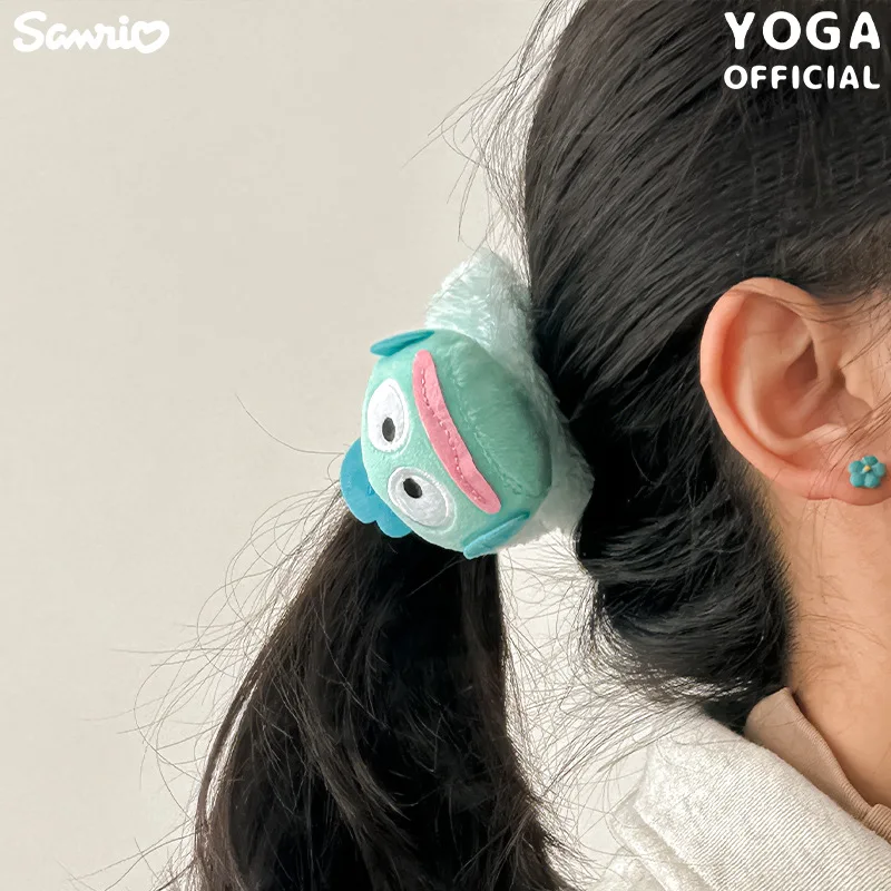 Sanrio-小さな女の子のための妖精の形をしたぬいぐるみ,ヘアサークル付きの大きなぬいぐるみ,縮れたおもちゃ,愛らしいヘアアクセサリー,ギフト