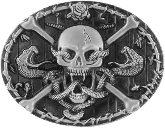 Native American men's novelty belt buckle Birthday party holiday gifts cowboy buckles