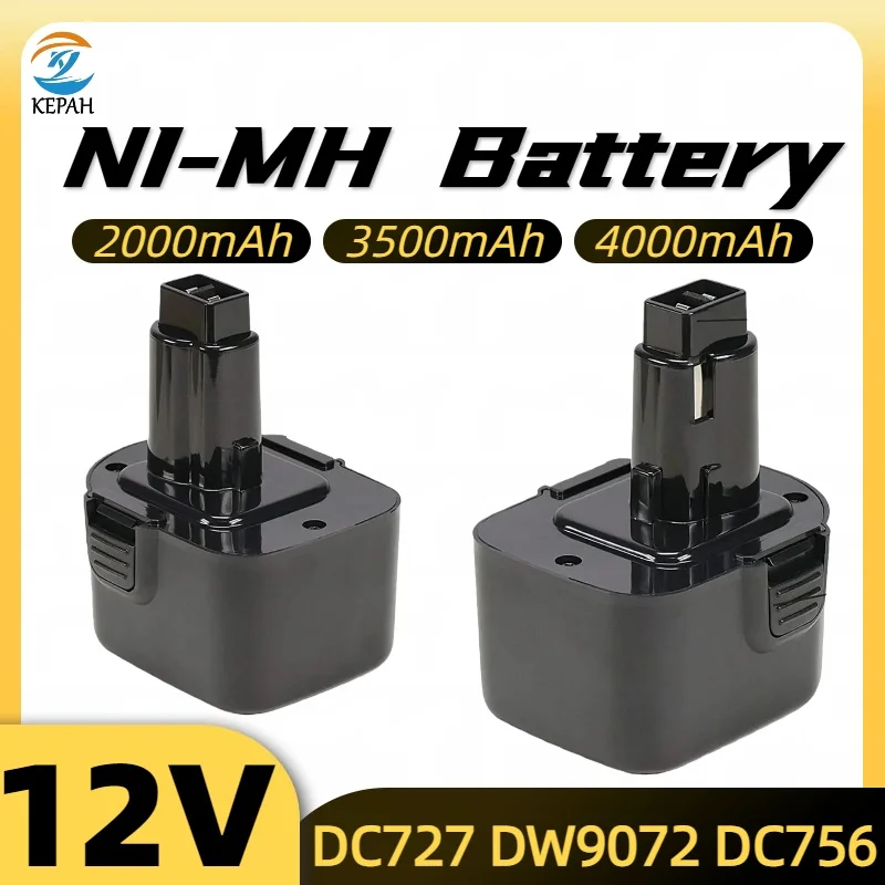 

Высокопроизводительный аккумулятор для инструментов 12 В, 3000 мАч для DE9074 DC9071 DE9037 DE9075 DW9071 DW9074 DC727 DW9072