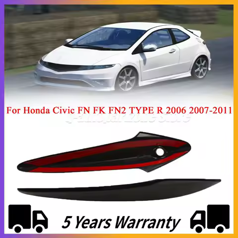 For Civic FN2 06-11 With 1 key hole Door Black Door Handles For Honda Civic FN FK FN2 TYPE R 2006 2007-2011 Euro Civic
