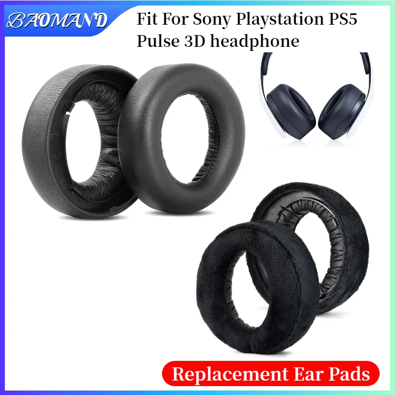 

Earphone Ear Pads For Sony Playstation PS5 Pulse 3D Earpads Sponge Soft Foam Cushion Replacement Headphones Accessories