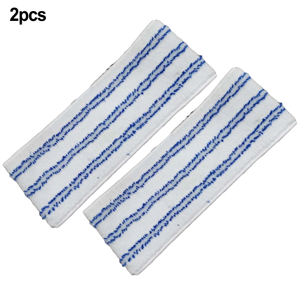 2 pezzi tampone di pulizia adatto per Polti Vaporflexi Brush Eco Pro accessori parti panni per mocio in microfibra con strisce di lavaggio