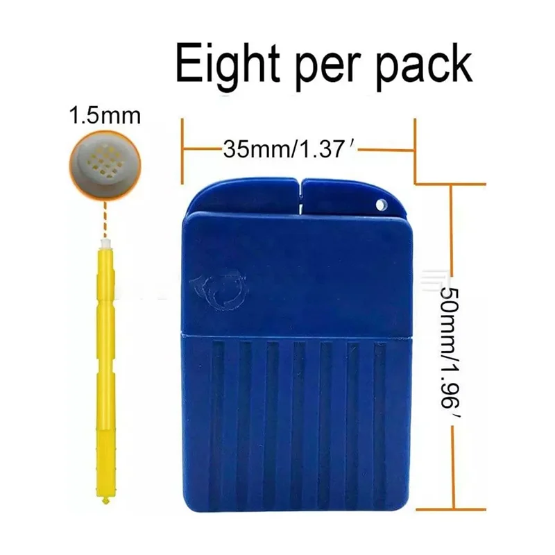 補聴器用 ヒアクリア交換用フィルター 3パック 24個 ワックスガード クリーニングツール(1.5mm) 正しいメンテナンス用-ABWO