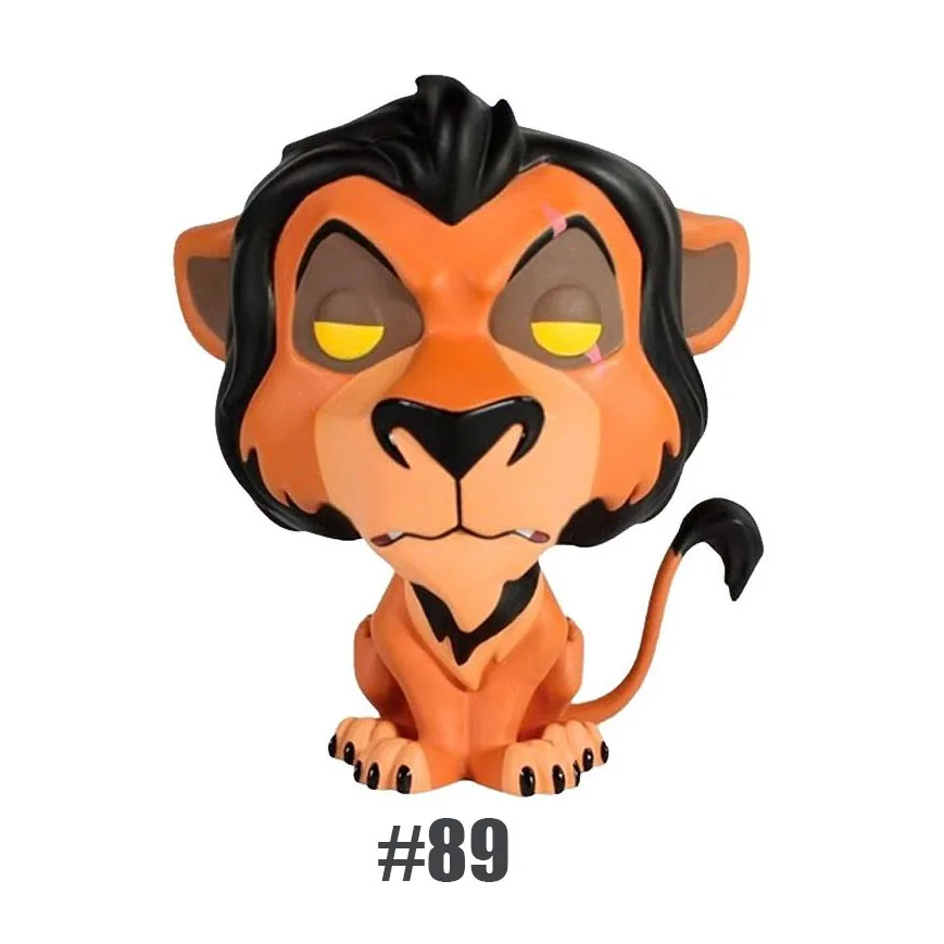 Disney Movies The Lion King Simba Scar Luau Pumbaa Mufasa Action Figure Toys Cartoon Lion King Anime Figures Dolls Collection