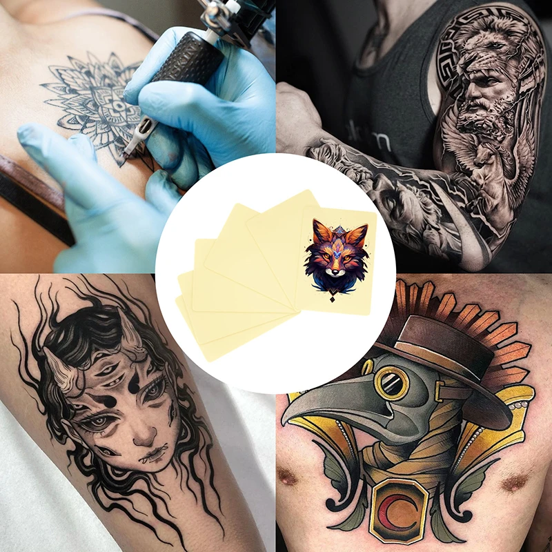 TAIDU Silicone tattoo Fake Skin practice skin For Tattoo practice A4 Size silica gel exercise skin