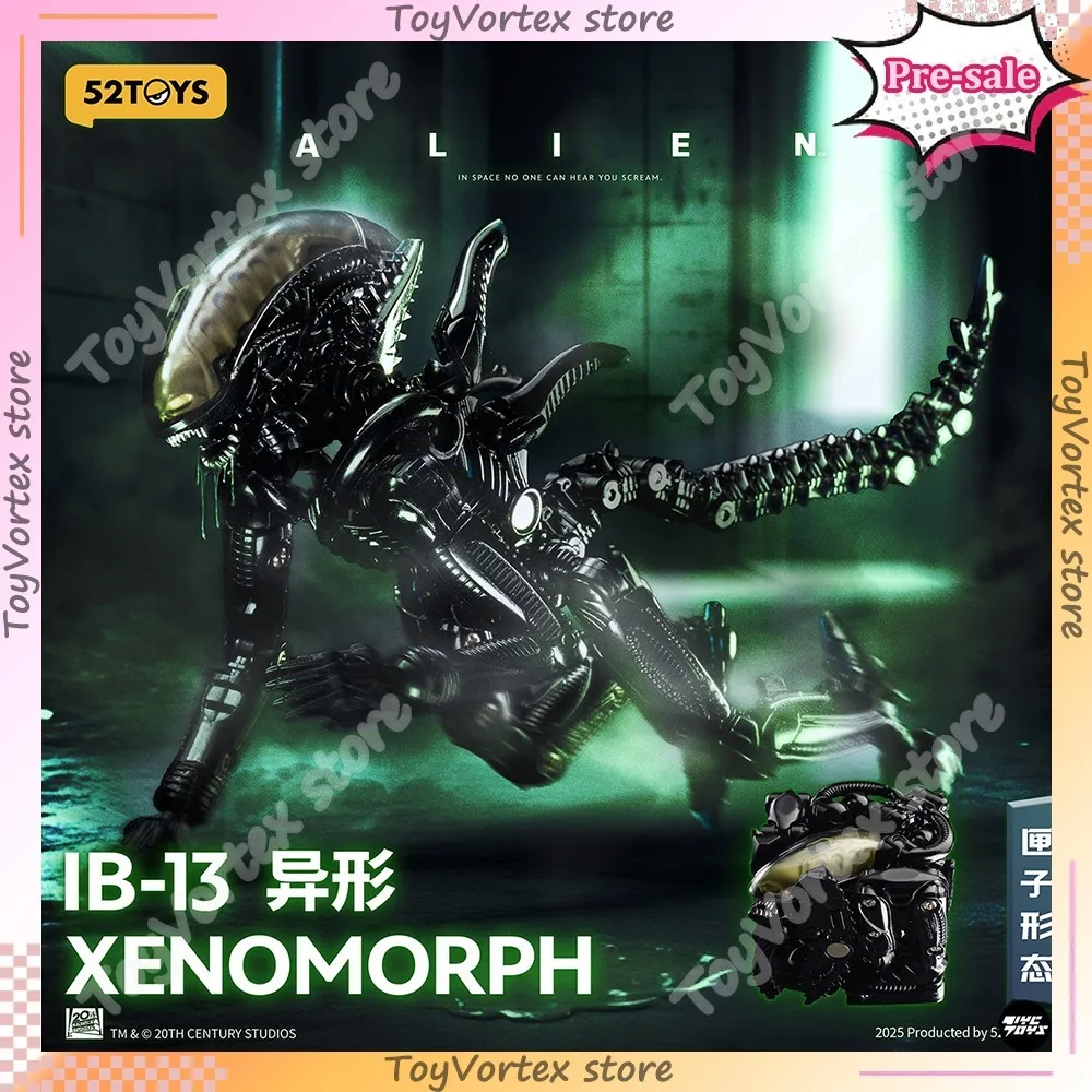 

52TOYS Beastbox Infinity IB-13 Xenomorph Alien Deformation Action Figures Anime Joints Movable Model Robot Collection Toys Gift