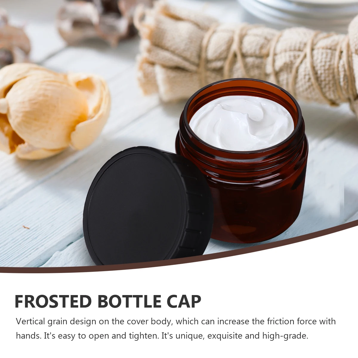 

6pcs Mini Portable Tea Color Mini Cream Bottle Storage Container No Leakage Travel Case Refill Bottle