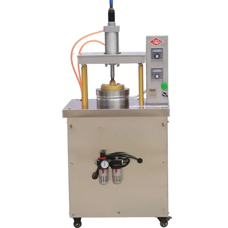 Pneumatic cake press machine, braised meat burrito spring cake machine and equipment, dough cake energy saving c