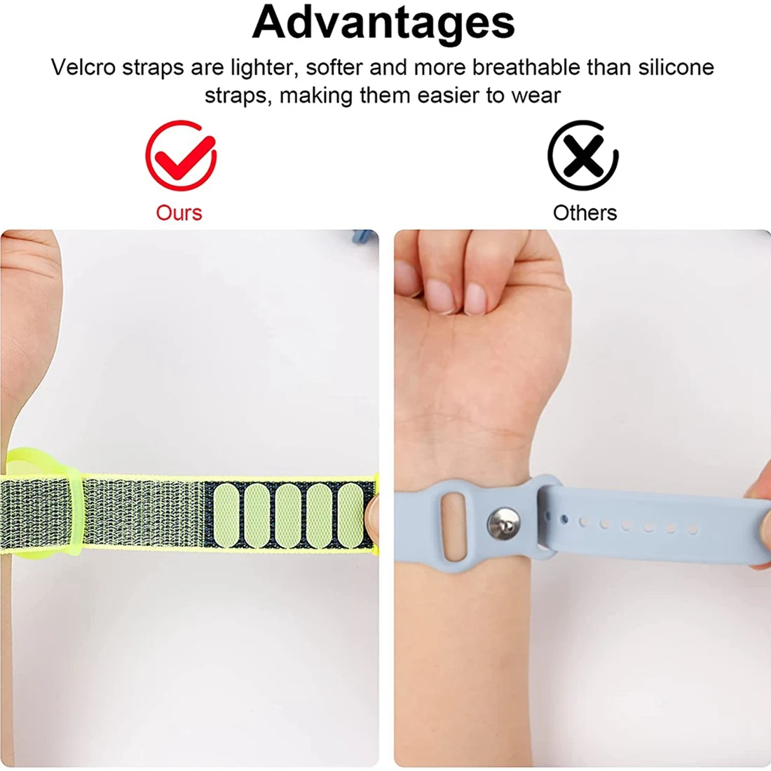 Bracelet pour enfants compatible avec Apple AirTag, étui de protection pour Air Tag, support de traqueur GPS avec bracelet en nylon E