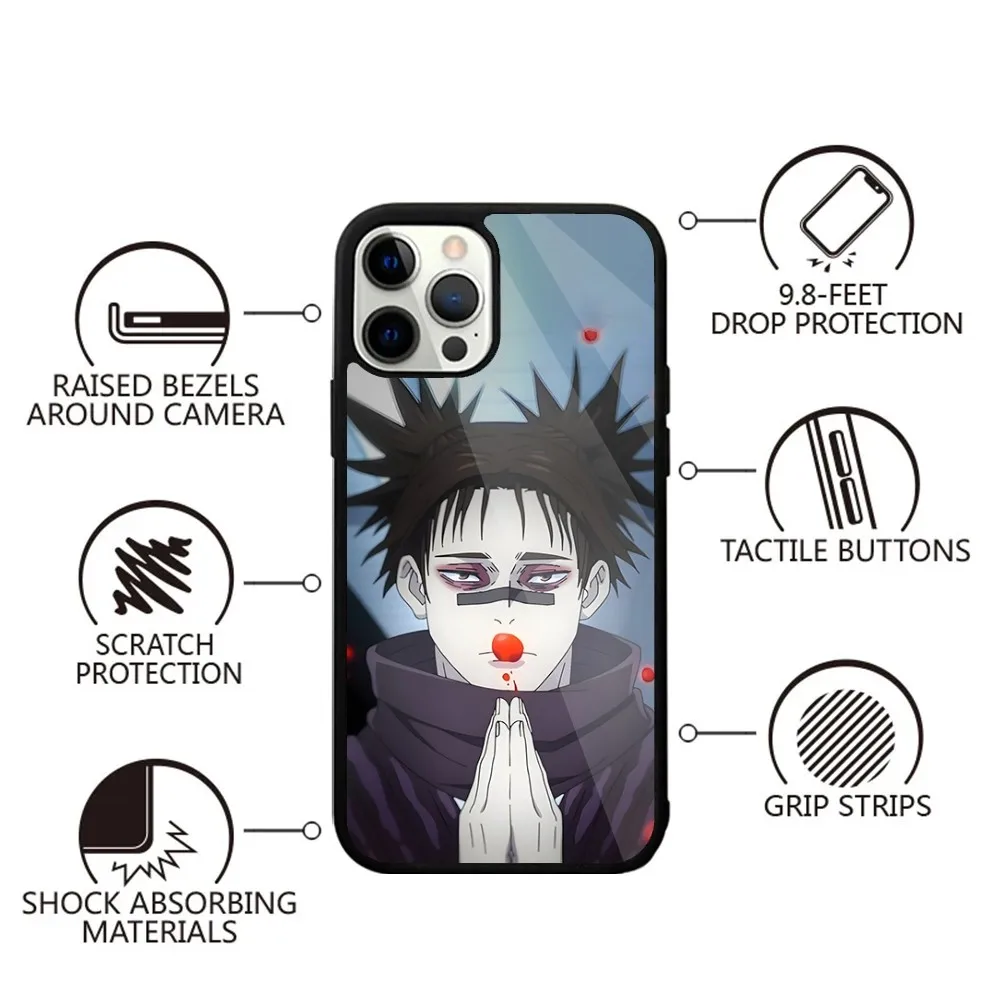 C-Choso J-Jujutsu K-Kaisen Anime Phone Case For iPhone 15,14,13,12,11,Plus,Pro,Max Mini Magsafe Magnetic Wireless Charging