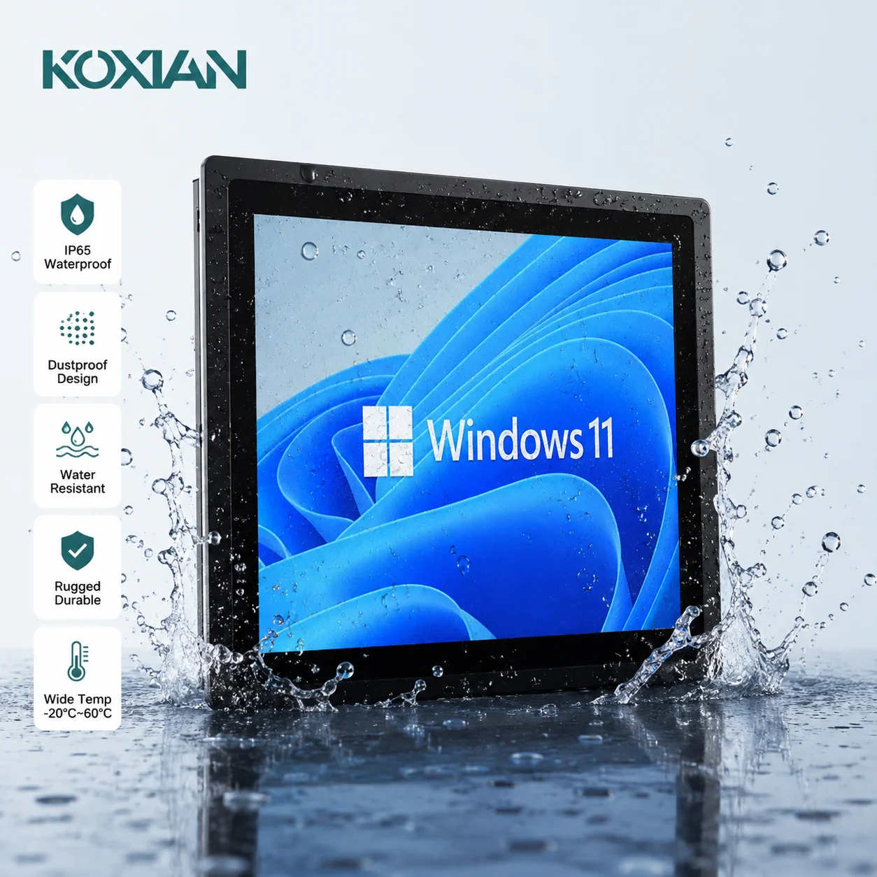 17 18.5 19 21.5 23.6 Inch Panel PC Touch Screen All In One Embedded Industrial Computer Wall Mounted