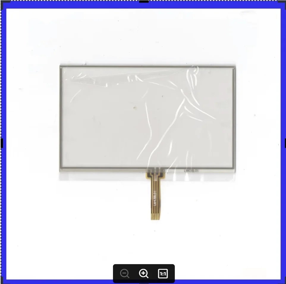 For Texet TN-600 NEW 4.3 inch 4 line  touch screen panel  touch glass this is compatible touchsensor for GPS
