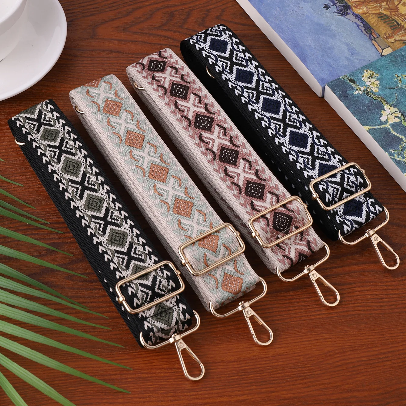 New Versatile Accessories Bag Shoulder Strap Crossbody Lengthened and Widened Women's Bag Replacement Belt Canvas Bag Strap