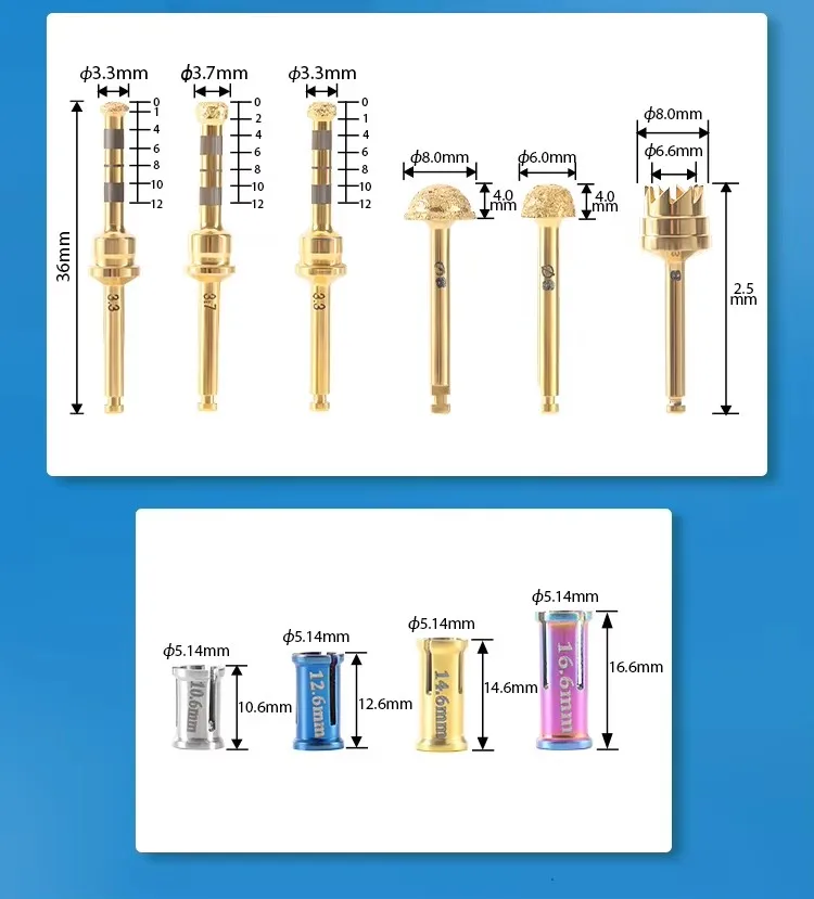 Dental Implant Sinus Kit Drills Stoppers Sinus Lifting Elevation Hand Instruments Surgical Tools - Image 5