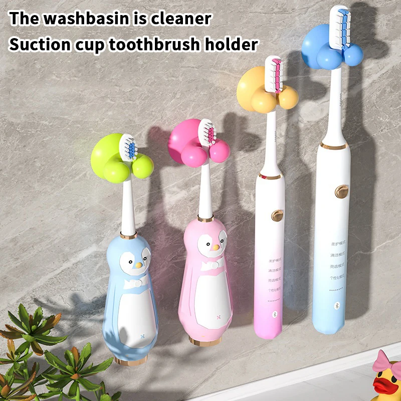 3/6PCS Cute Desktop Cable Organizer Holder Desk Suction Cup Mobile Phone Data Cable Management Wire Cord Winder Clips - Random