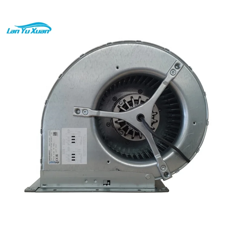 

Ebm papst D4D225-GH02-01 400V AC 1140W 1320RPM 225mm Double Inlet Inverter Electric Drive Centrifugal Cooling Fan