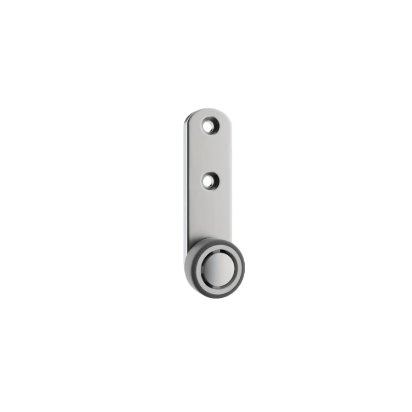 Roue de porte coulissante silencieuse robuste avec 4 rouleaux et 8 vis, roulettes directionnelles en