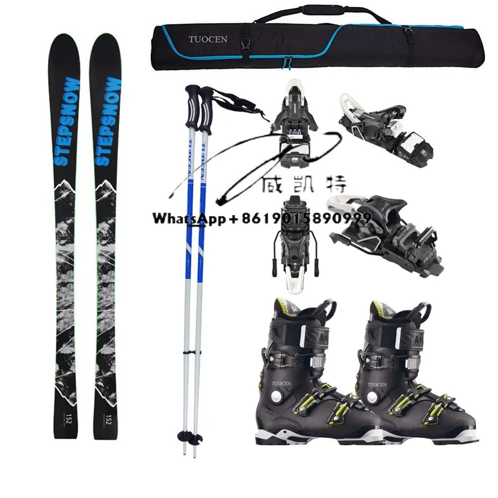 Winter Skiing Sports Hot Sale Oem Ski and Skis Set 186