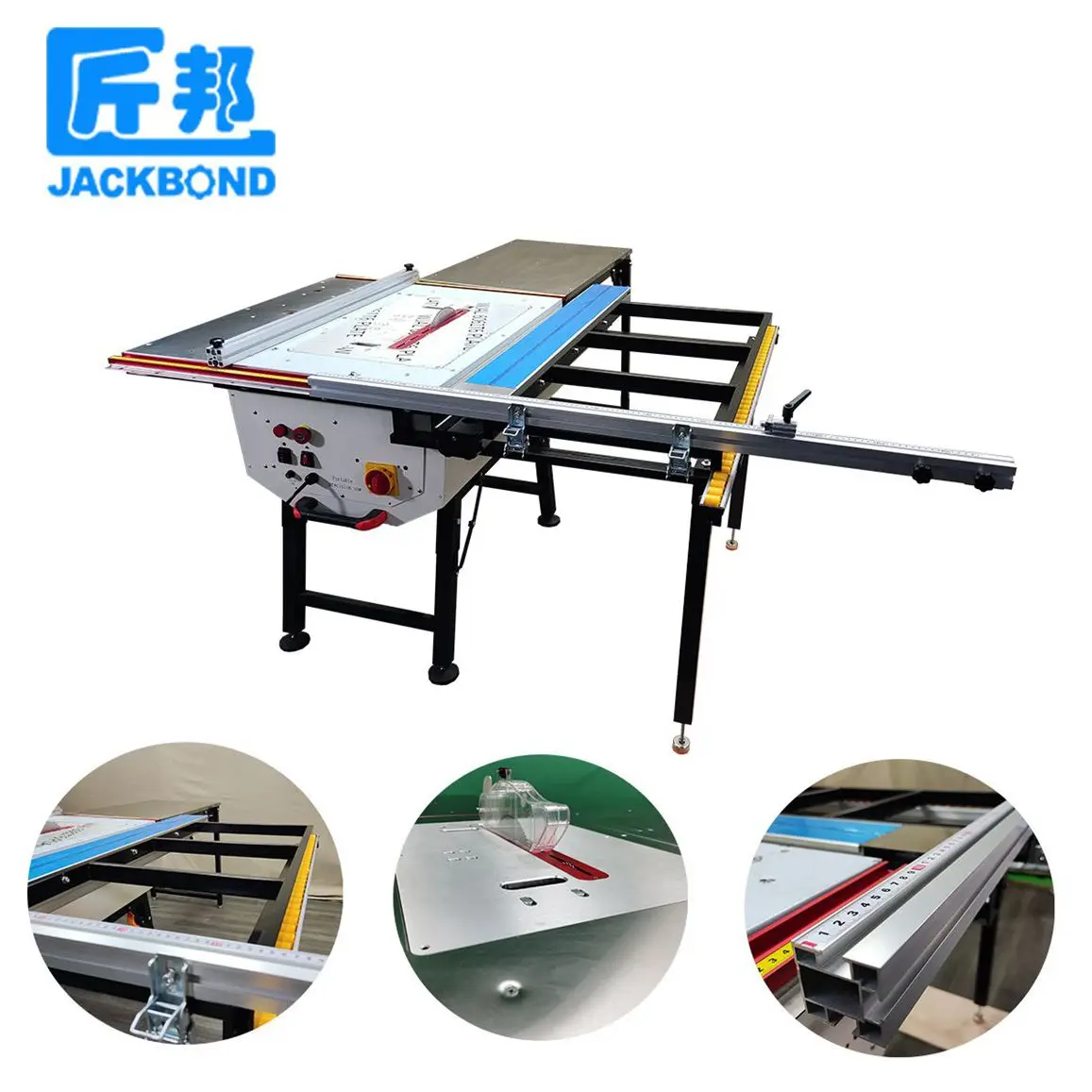 Melamine board cutting machine Wood cutting machine saw Chainsaw with table