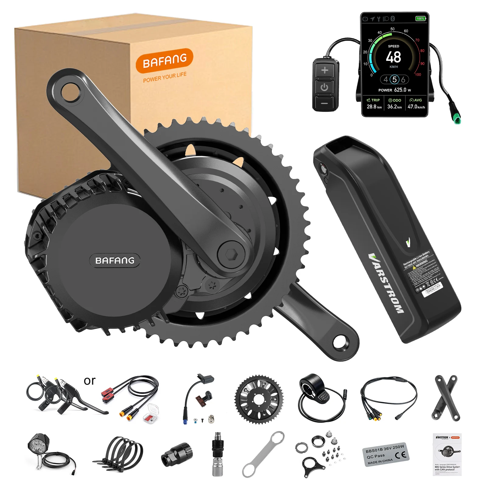 Bafang Bbshd 1000W Conversion Kit - Bafang BBSHD 1000W Motor Kit with