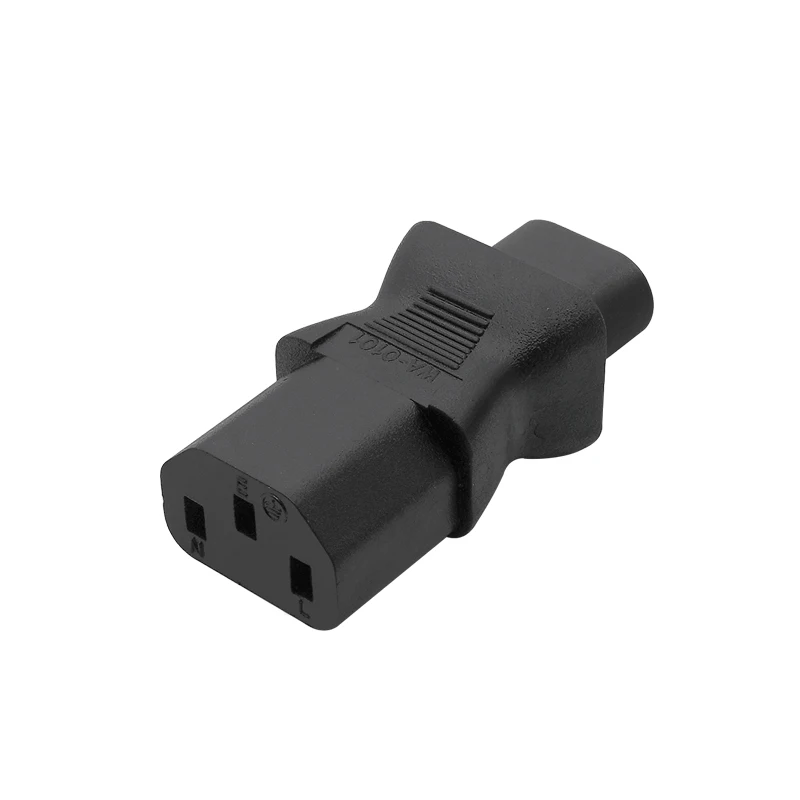 C8 -C13 C13 IEC 320 C13 do C8 zasilanie prądem zmiennym Adapter IEC 3, żeńskie do C8 2Pin rysunek 8 męskie konwerter mocy AC gniazdo